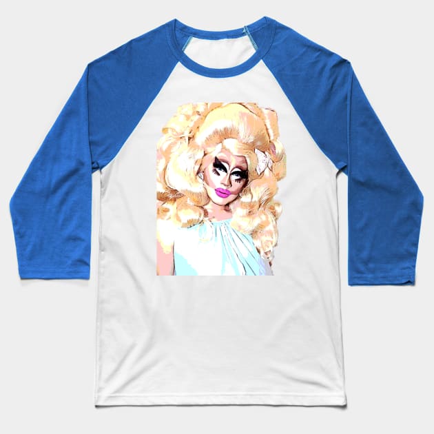 Trixie Mattel Baseball T-Shirt by awildlolyappeared